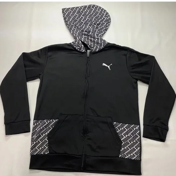 Puma Shirts Tops Euc Puma Hoodie Zip Up Hoodie Boys Large
